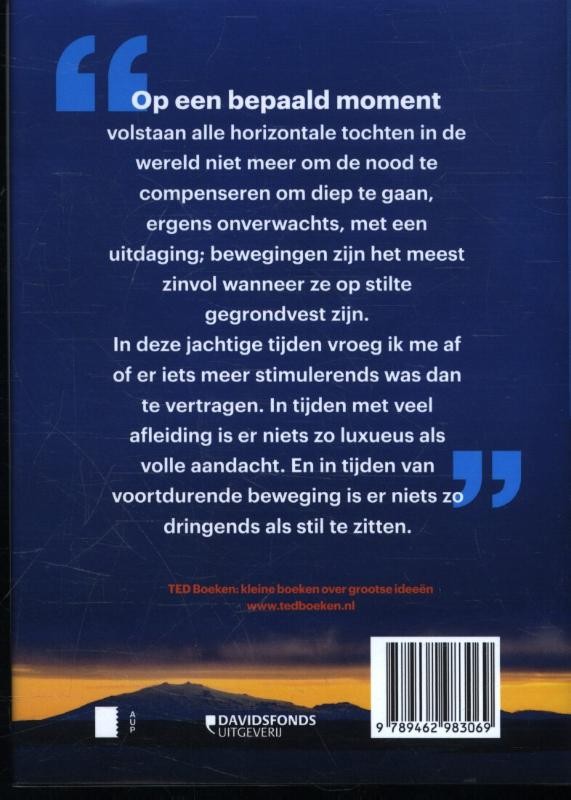 De kunst van stiltebackcover