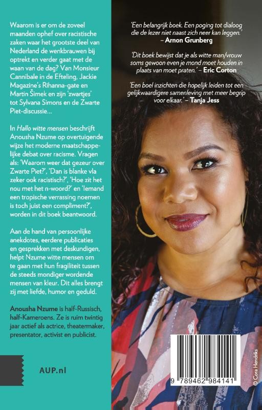 Hallo witte mensenbackcover