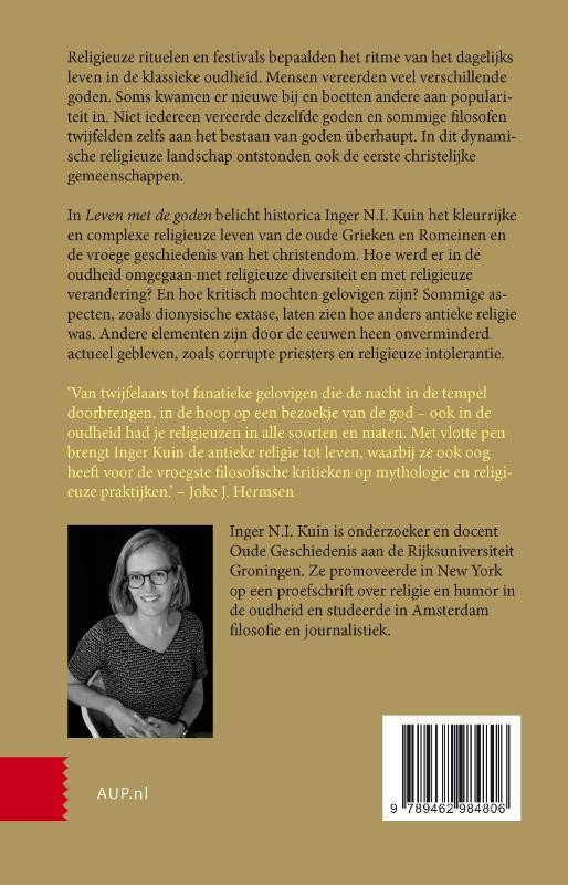 Leven met de godenbackcover