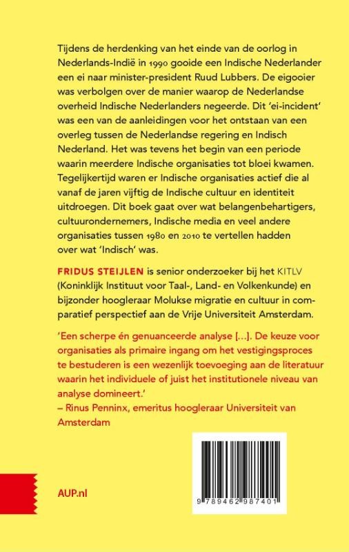 Een Indische Skylinebackcover