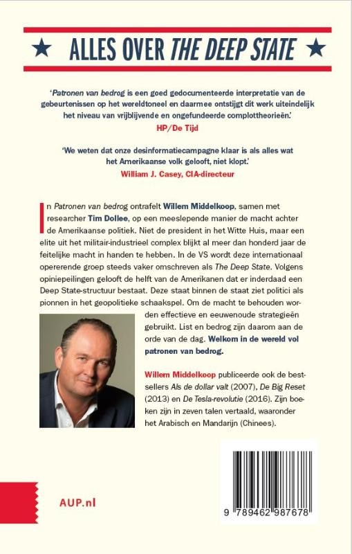 Patronen van bedrogbackcover