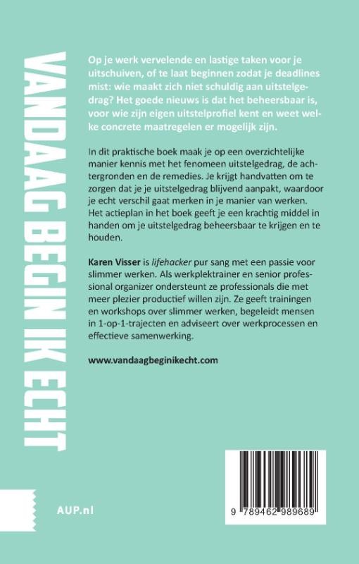 Vandaag begin ik echtbackcover