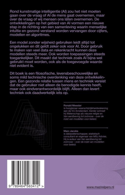 De onttovering van AIbackcover