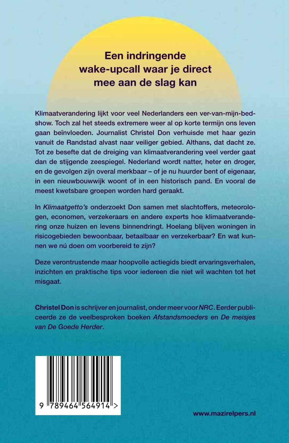 Klimaatgetto’sbackcover