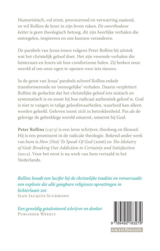 De orthodoxe ketter en andere onmogelijke verhalenbackcover
