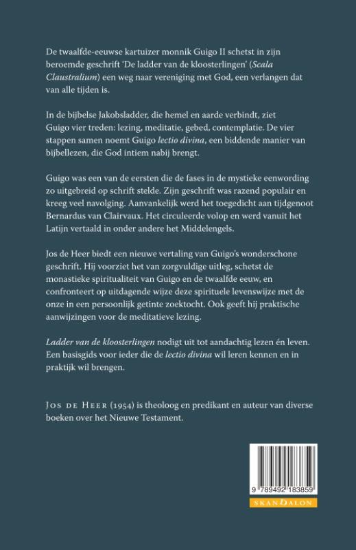 De ladder van de kloosterlingenbackcover