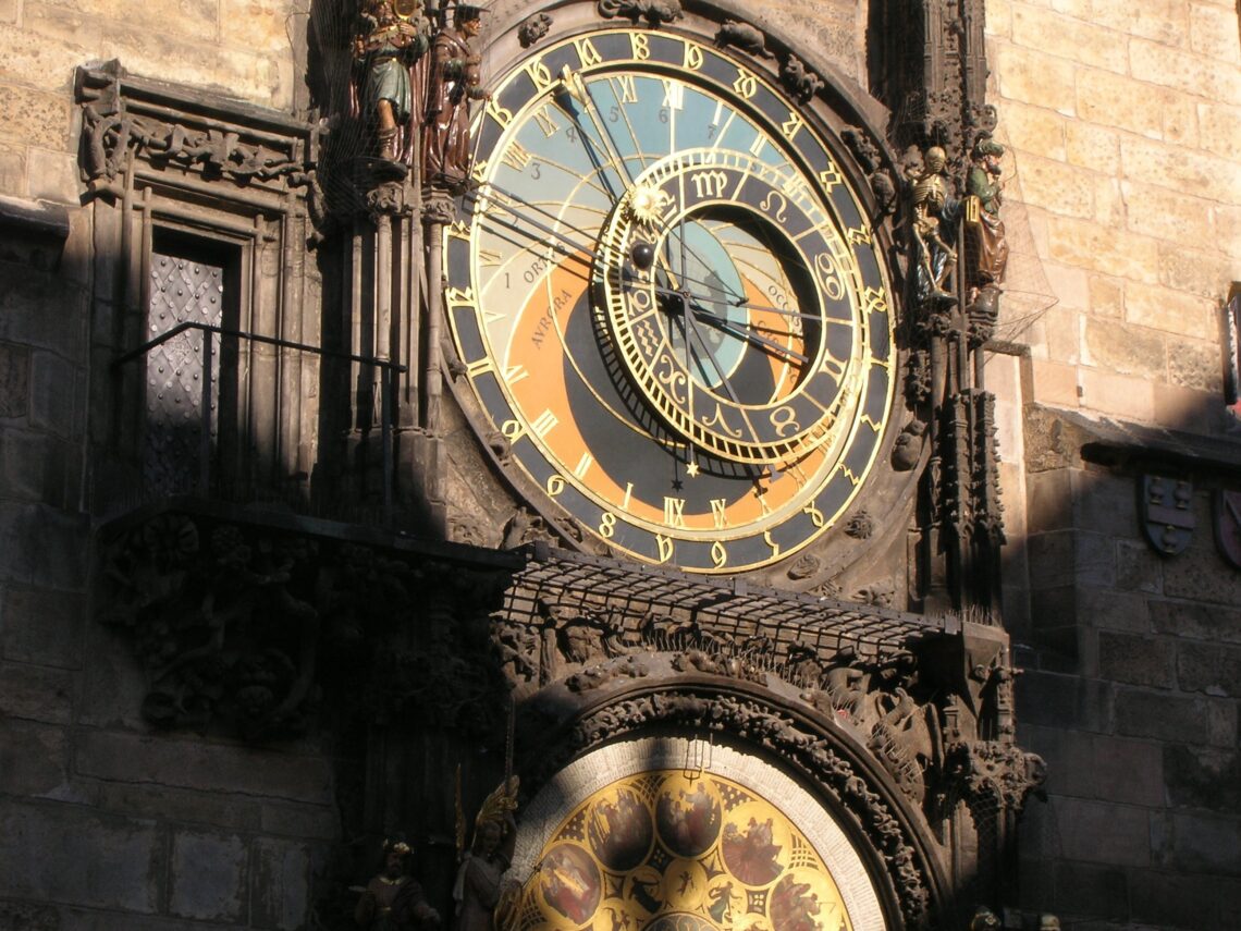 Een uurwerk in Praag