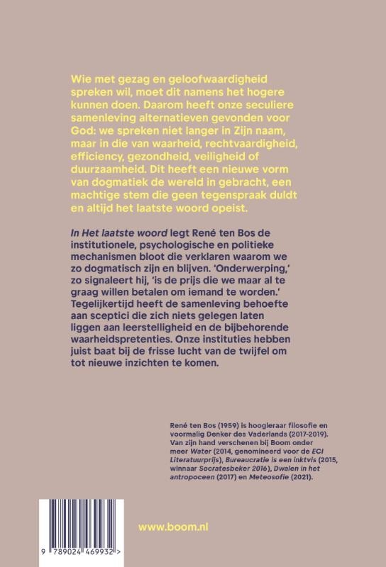 Het laatste woordbackcover