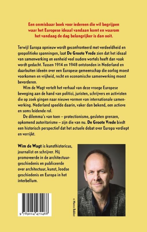 De Groote Vredebackcover