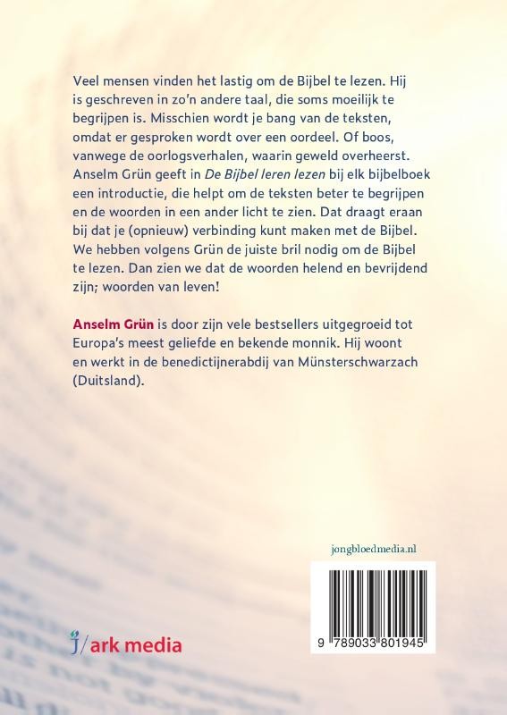 De Bijbel leren lezenbackcover
