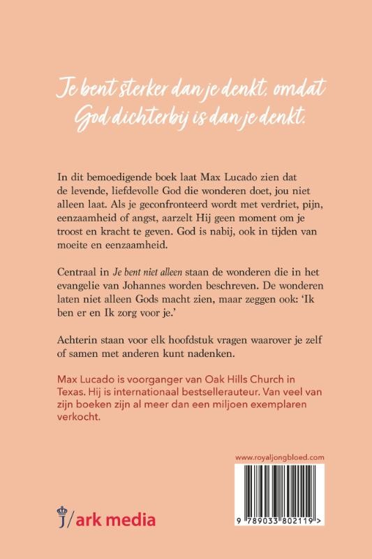 Je bent niet alleenbackcover