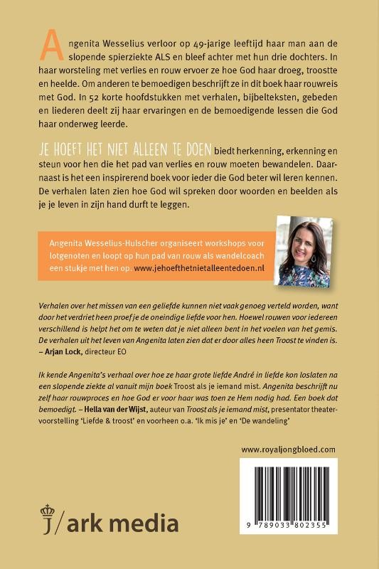 Je hoeft het niet alleen te doenbackcover