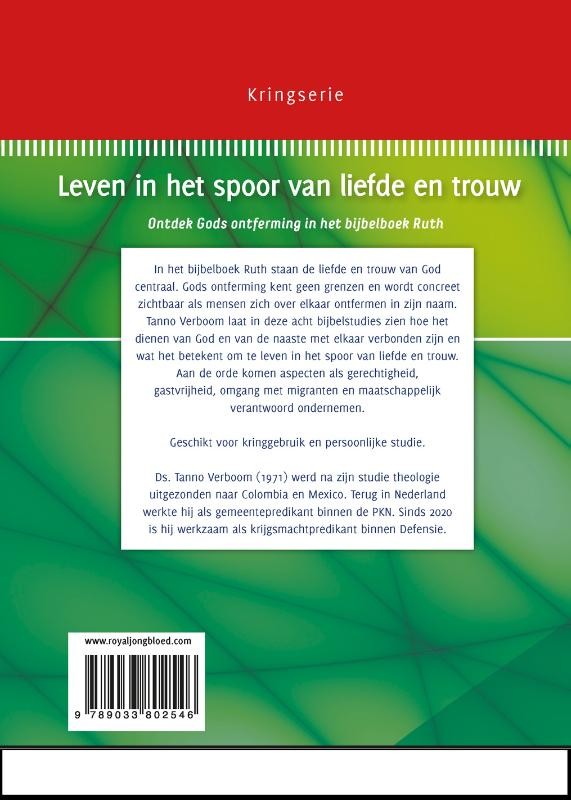 Leven in het spoor van liefde en trouwbackcover