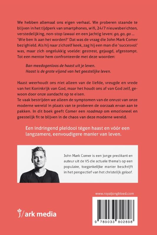 De radicale uitbanning van haastbackcover