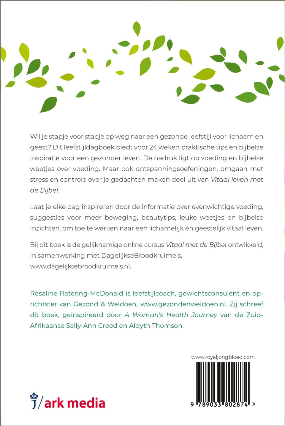 Vitaal leven met de Bijbelbackcover