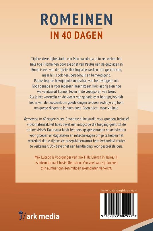 Romeinen in 40 dagenbackcover