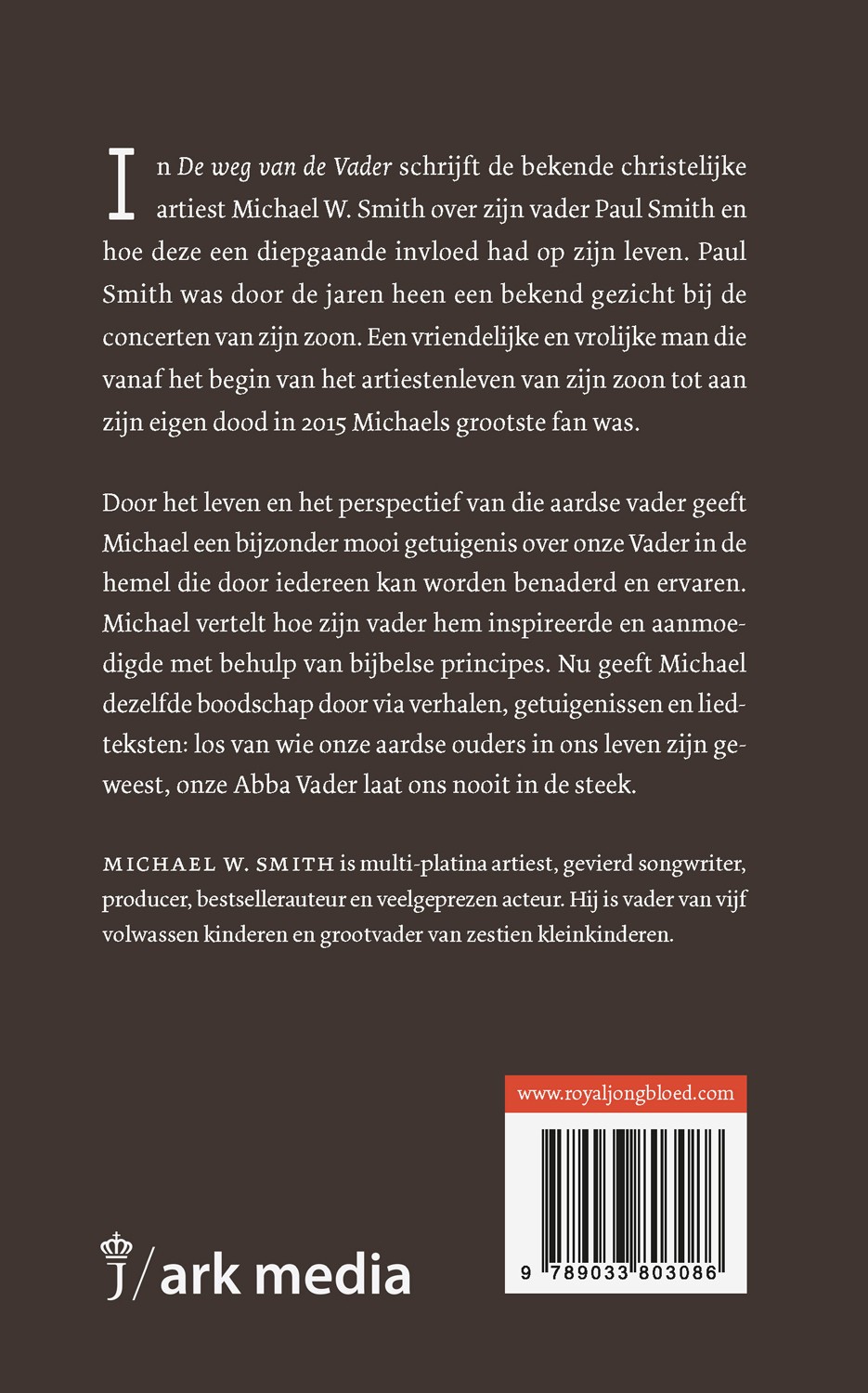 De weg van de Vaderbackcover