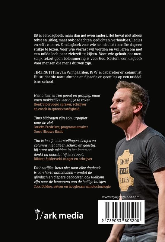 Heus niet voor elke dagboekbackcover