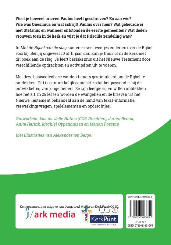 Met de Bijbel aan de slag – Nieuwe Testamentbackcover
