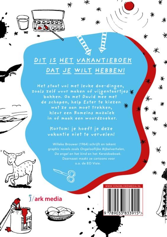 Vakantiedoeboek &#8211; Ongelooflijke bijbelverhalenbackcover