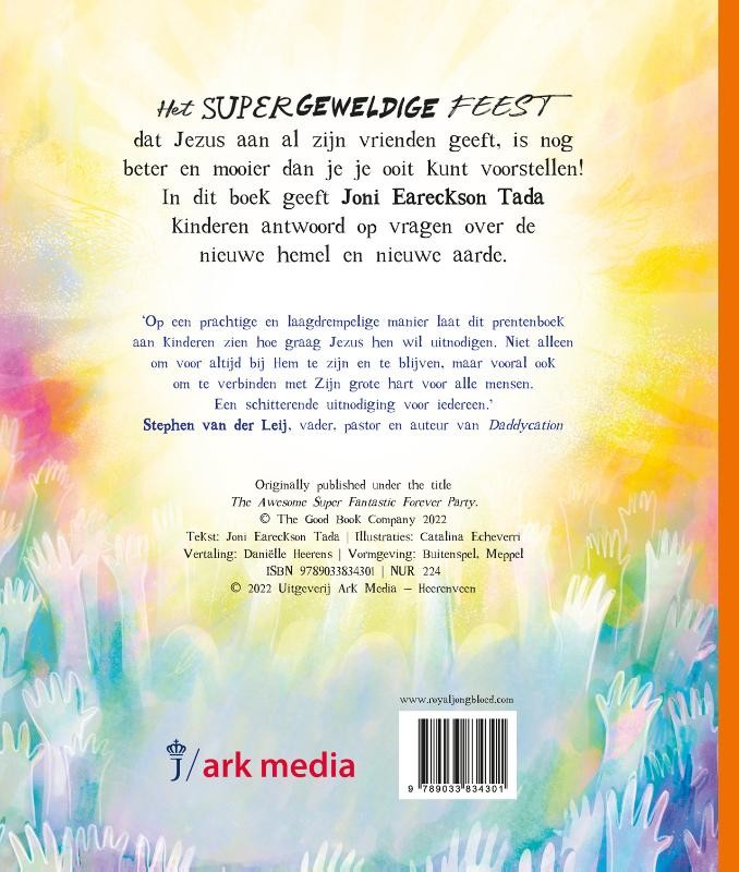Het supergeweldige feestbackcover