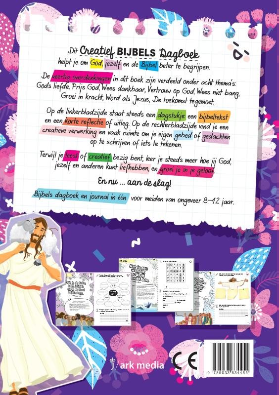 Creatief Bijbels dagboekbackcover