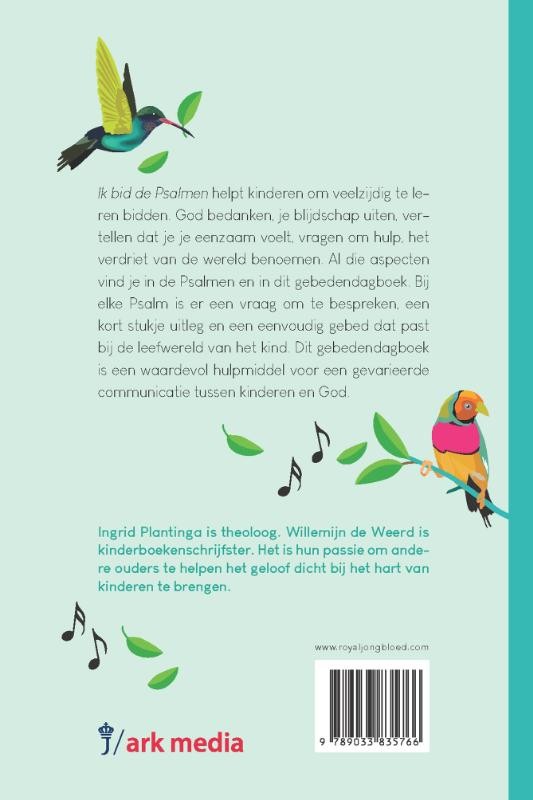 Ik bid de Psalmenbackcover