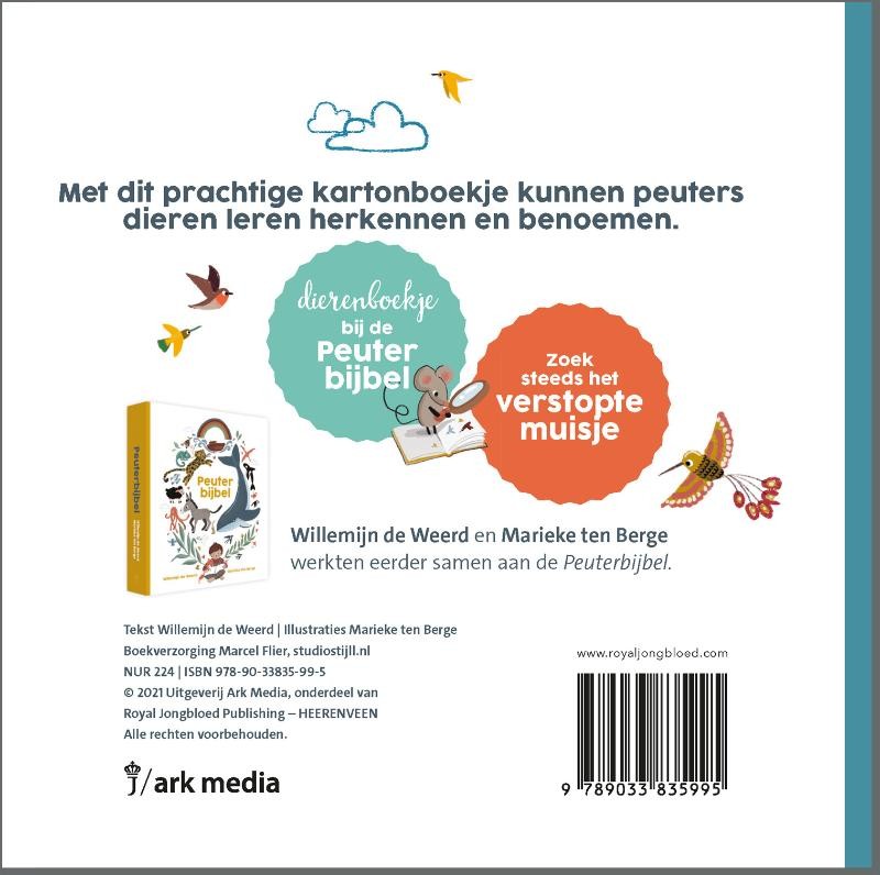 Adam en de dierenbackcover