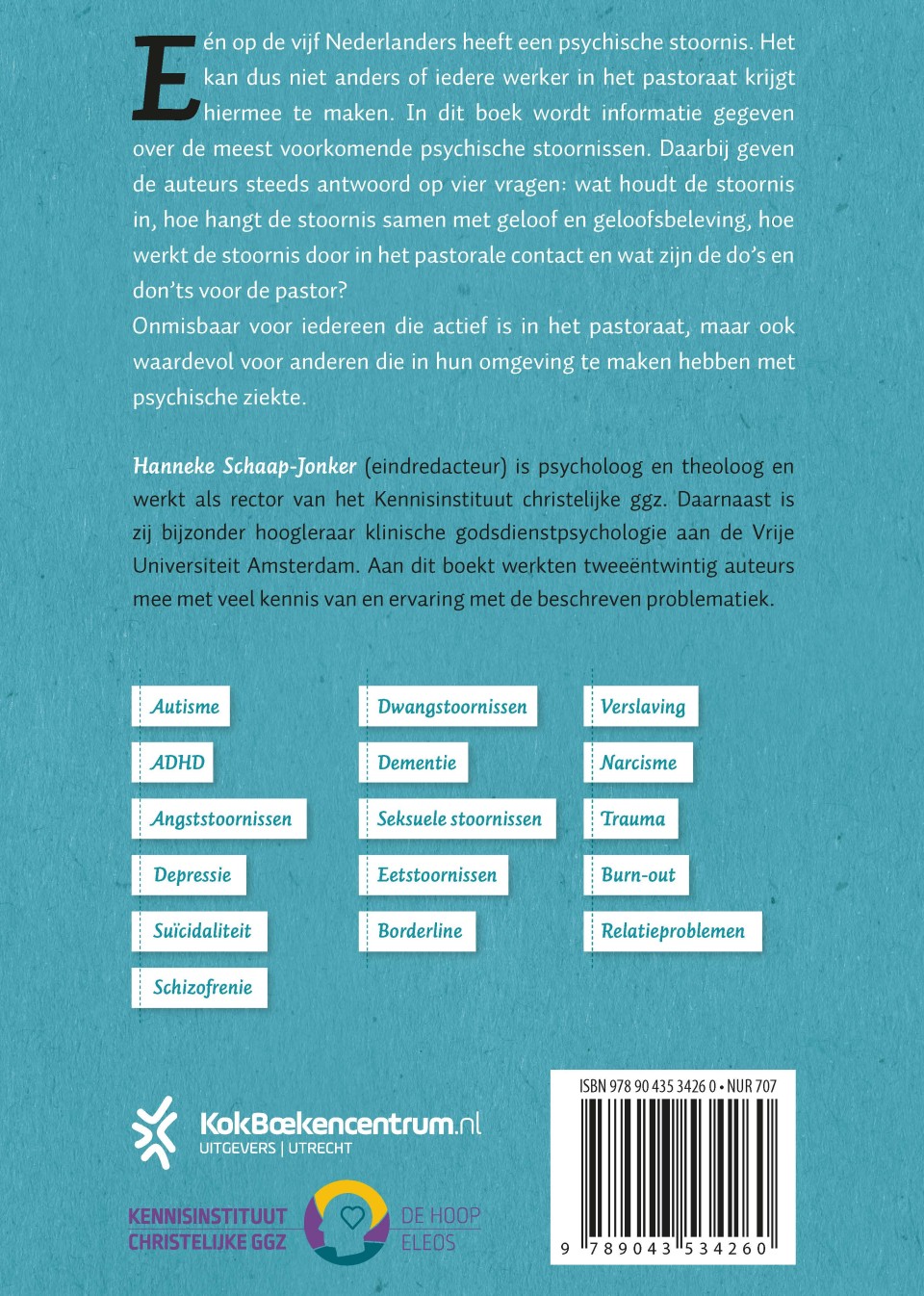 Handboek pastoraat bij psychische problemenbackcover