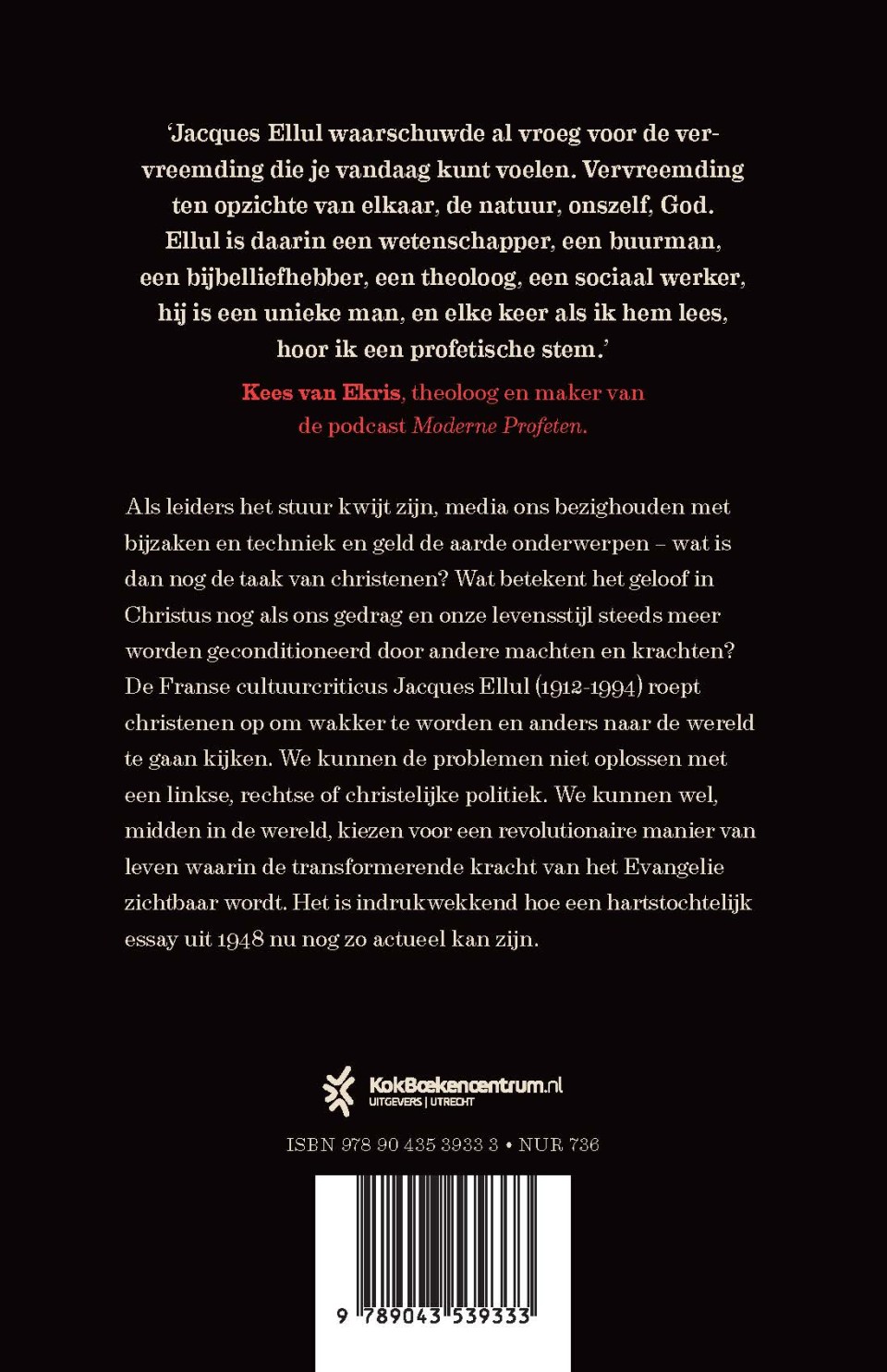 Staan in de wereld van nubackcover