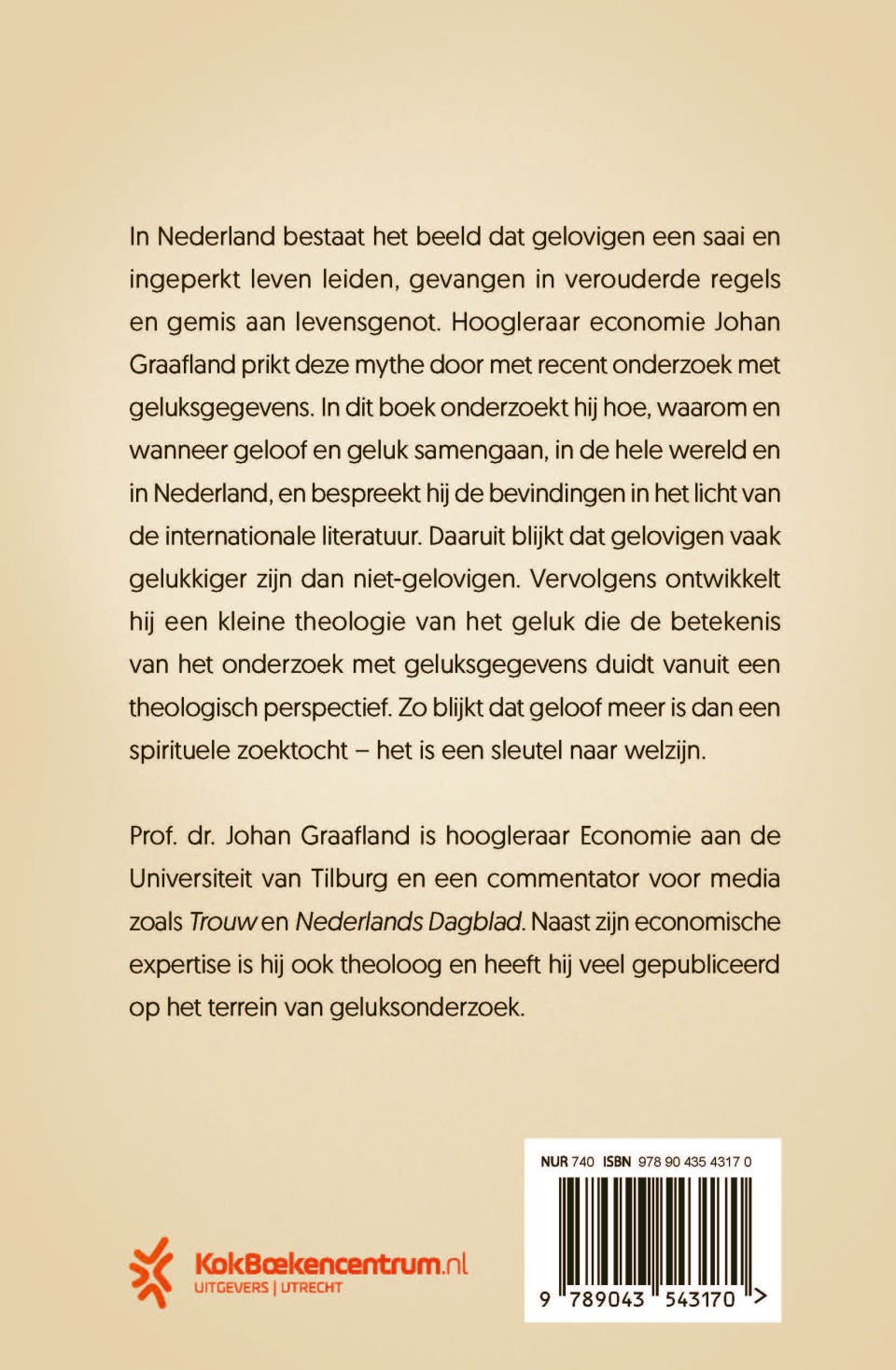 Geloven maakt gelukkigbackcover