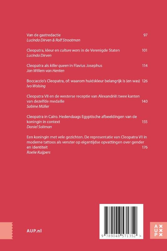Cleopatra. Koningin van iedereenbackcover
