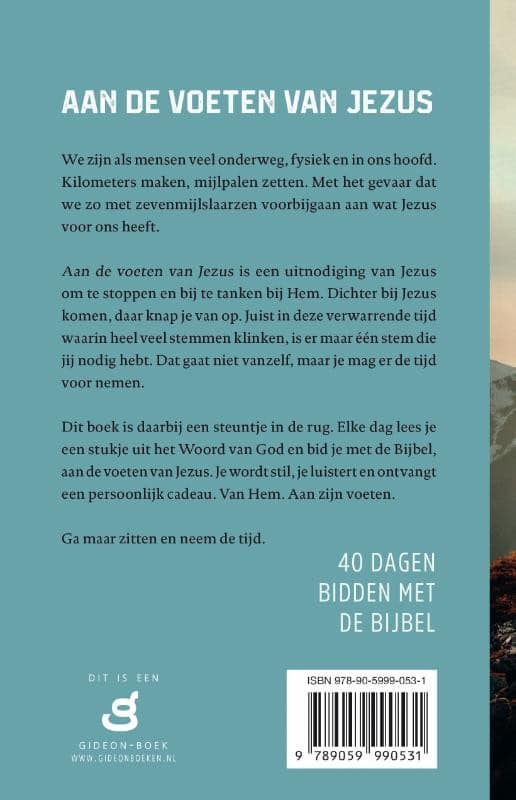 Aan de voeten van Jezusbackcover