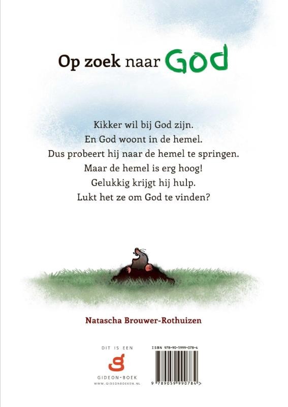 Op zoek naar Godbackcover