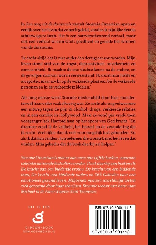 Een weg uit de duisternisbackcover