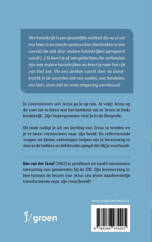 Levenslessen van Jezusbackcover