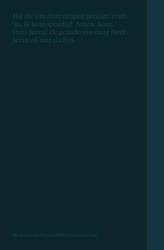 Bijbel NBV21 Standaardeditie Deluxebackcover