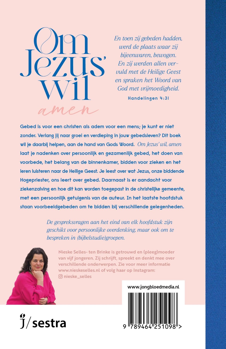 Om Jezus’ wil, amenbackcover