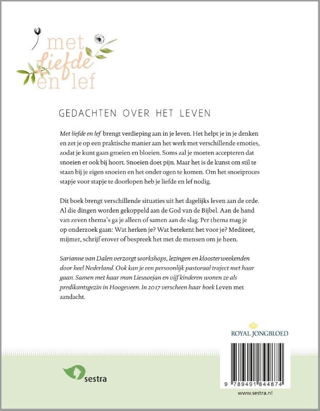 Met liefde en lefbackcover