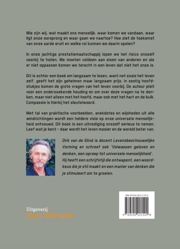 Lééf wat je bent!backcover