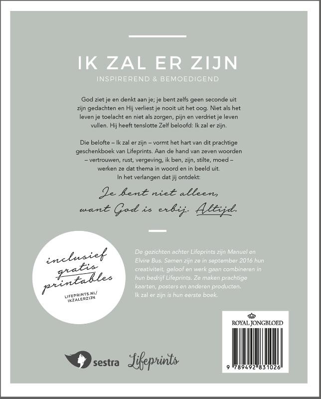 Ik zal er zijnbackcover