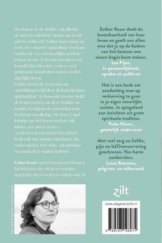 Rust ritme ruimtebackcover