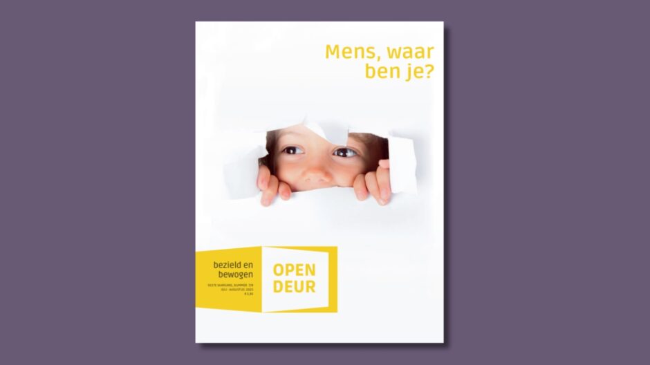 Cover van Open Deur nr 7/8: Mens, waar ben je
