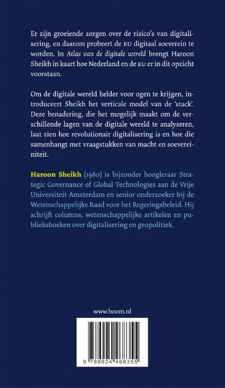 Atlas van de digitale wereldbackcover