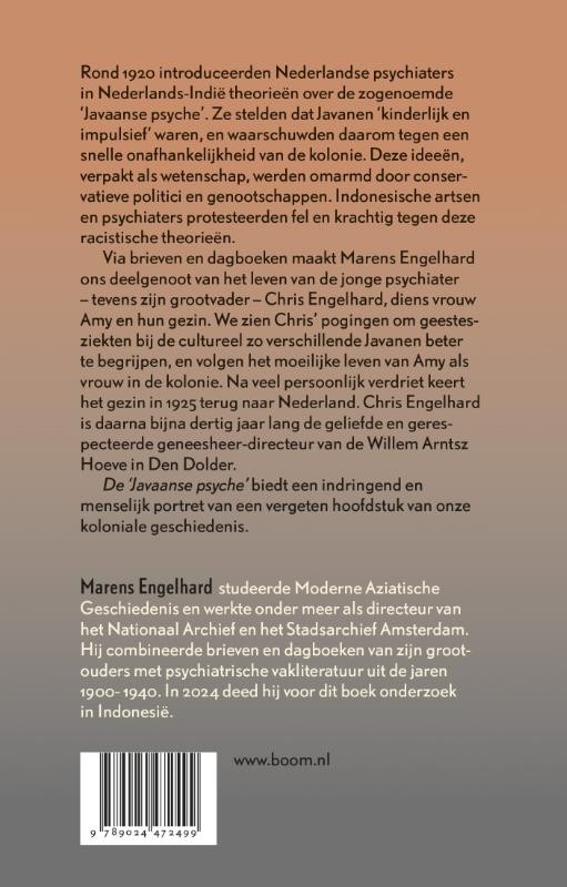De ‘Javaanse psyche’backcover