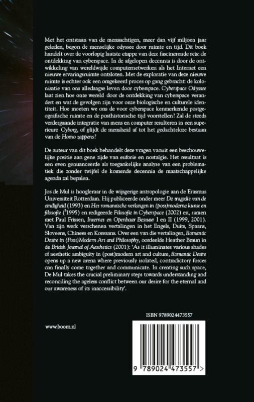 Cyberspace Odysseebackcover