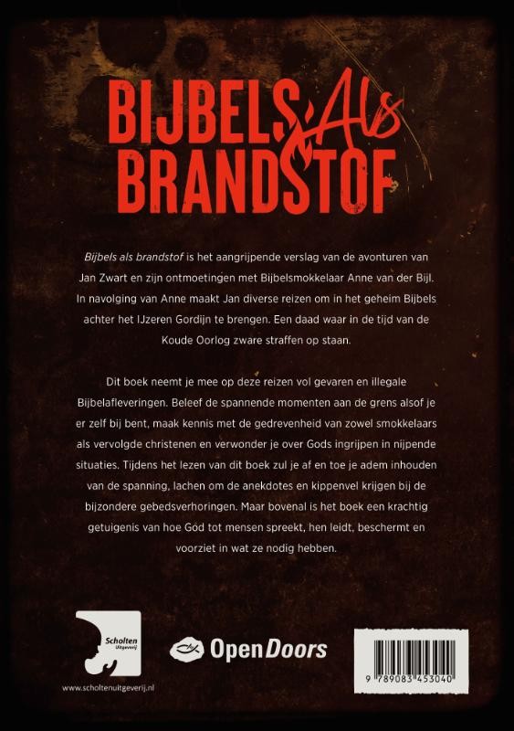 Bijbels als brandstofbackcover