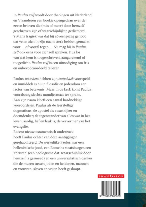 Paulus zelfbackcover