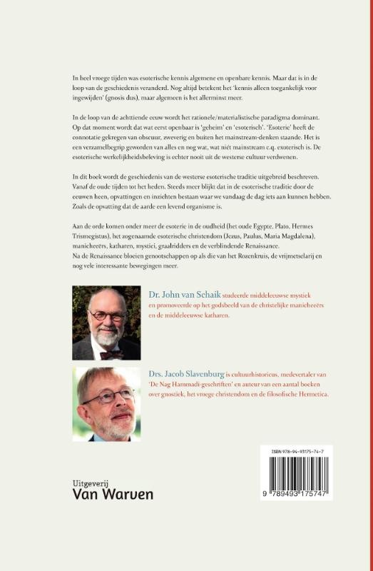 Geschiedenis van de westerse esoteriebackcover