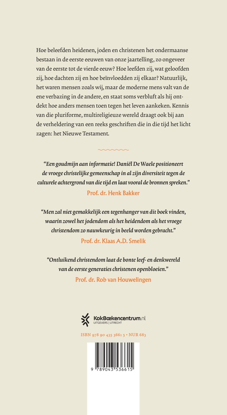 Ontluikend christendombackcover